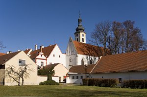 Pohled na klášterní komplex