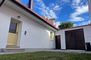 Apartmán na chalupě "Borovanské baroko" s uzavřeným dvorkem