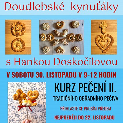 Kurz pečení tradičního obřadního pečiva II.